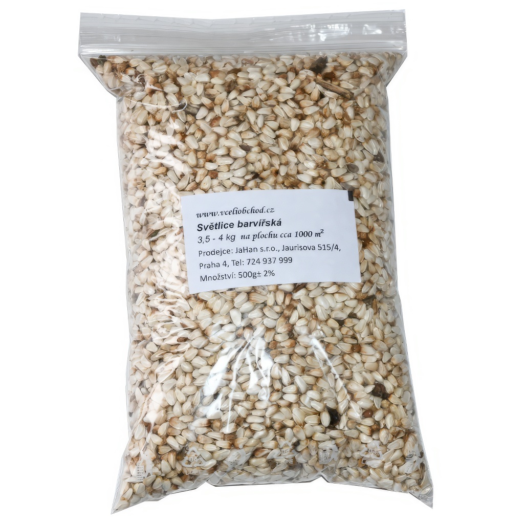Safflower seeds (Carthamus tinctorius) - 0.5 kg