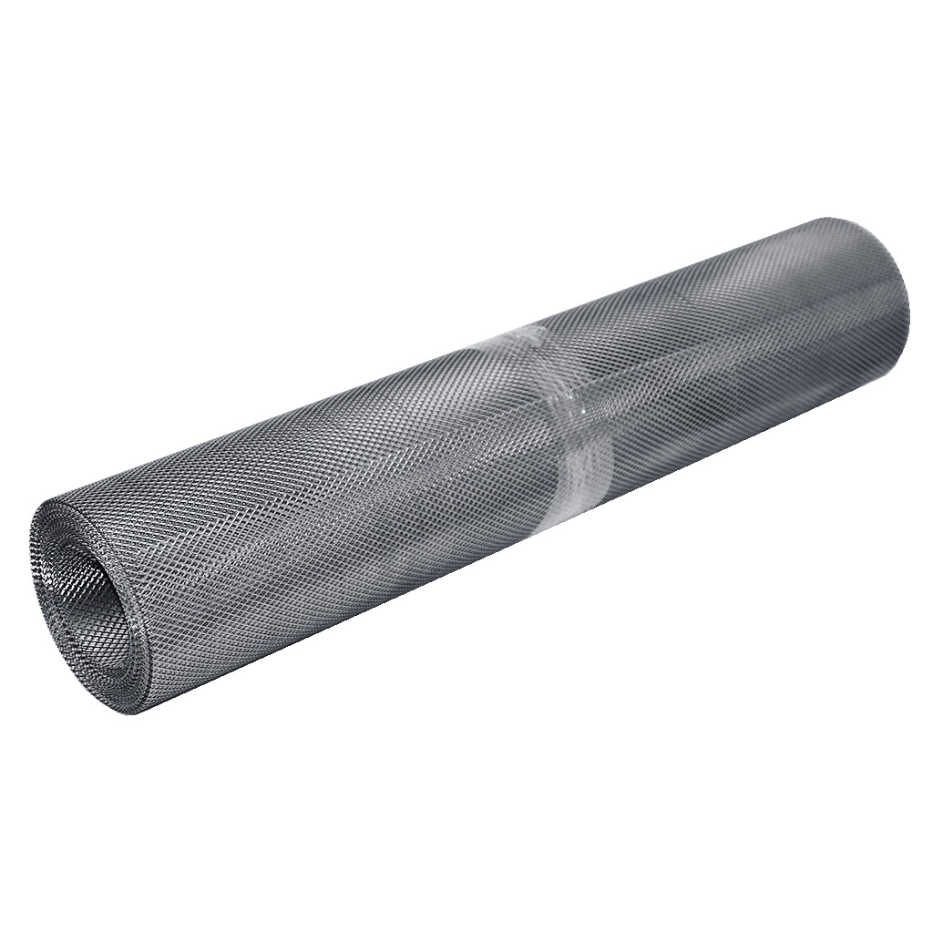 Beekeeping expanded metal - stainless steel, mesh 4 mm, roll 0.5 × 10 m