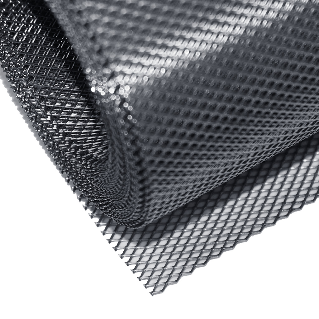 Beekeeping expanded metal - stainless steel, mesh 4 mm, roll 0.5 × 10 m