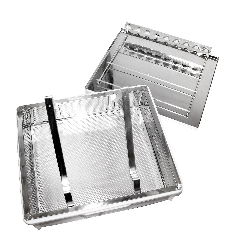 Uncapping tray ApiNord for 2 frames