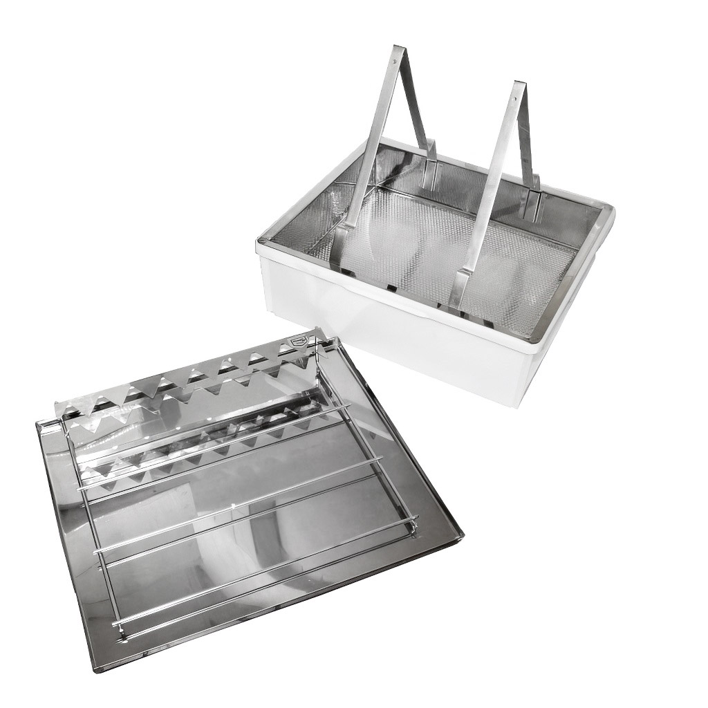 Uncapping tray ApiNord for 2 frames