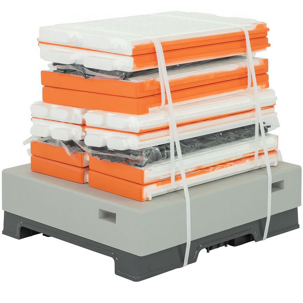 Dadant Blatt OPTIMA Beehive, varnished (ORANGE), disassembled 10 frames
