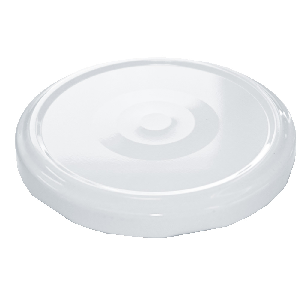 Twist-off lid for jar TO 82 - RBS - white - 700 pcs - full box