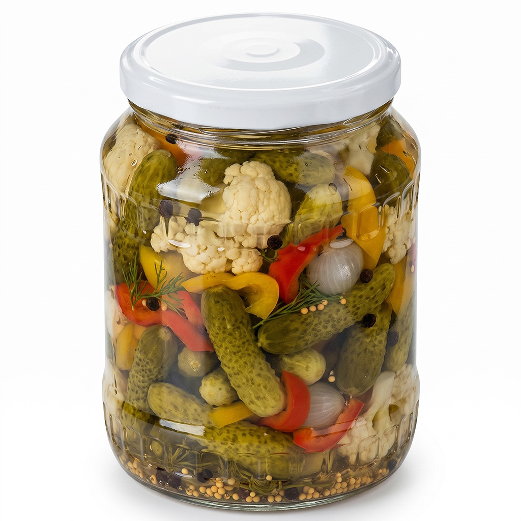 Twist-off lid for jar TO 82 - RBS - white - 700 pcs - full box