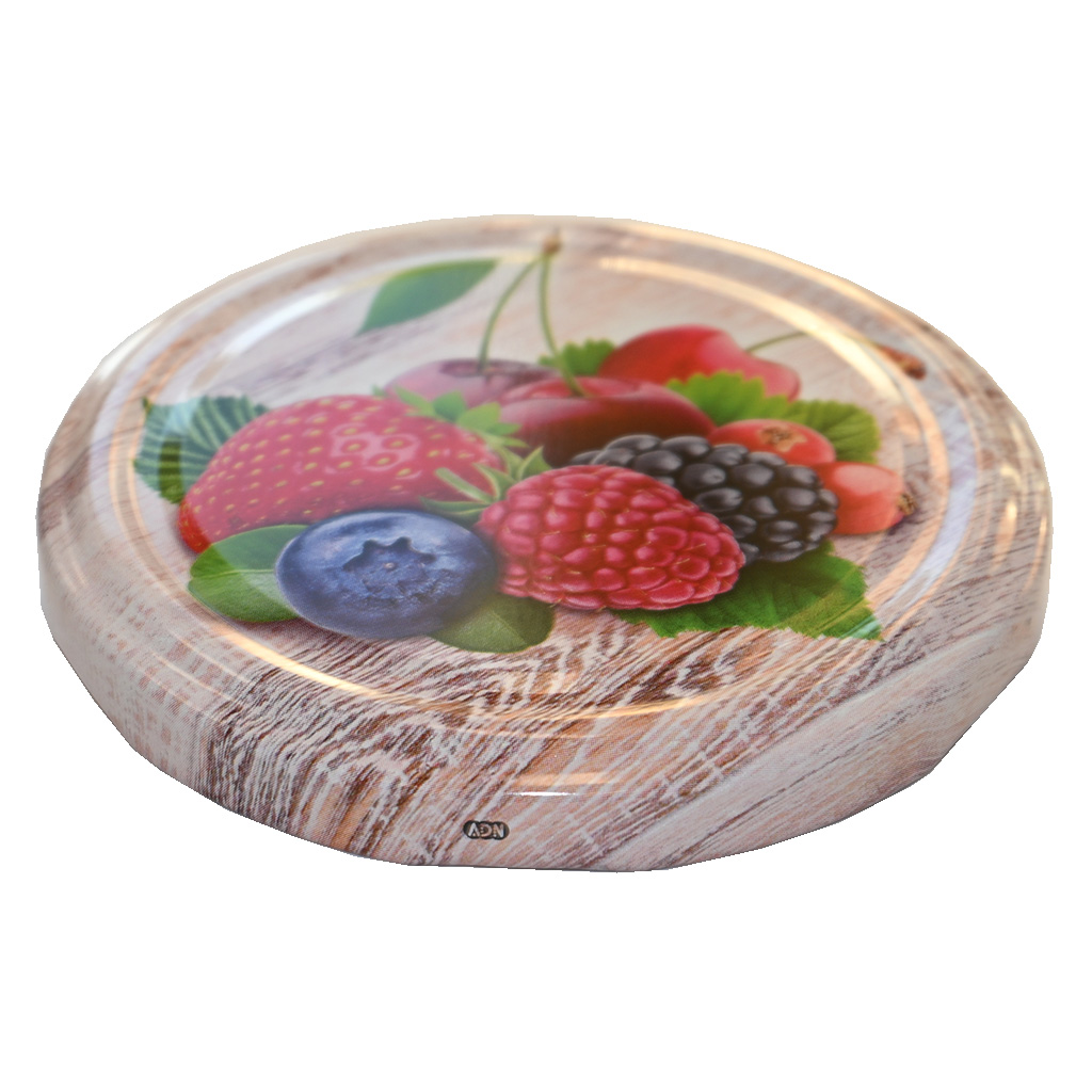 Twist-off canning lid for jar TO 82 - Ready to Steam - Fruit 6