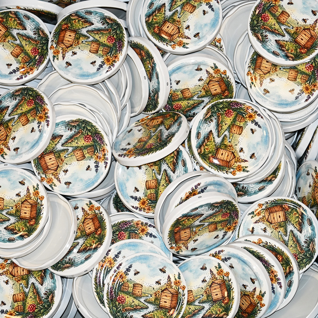 Jar lid TO 82 - Hives by the Stream 700 pcs - full box - HOJ2