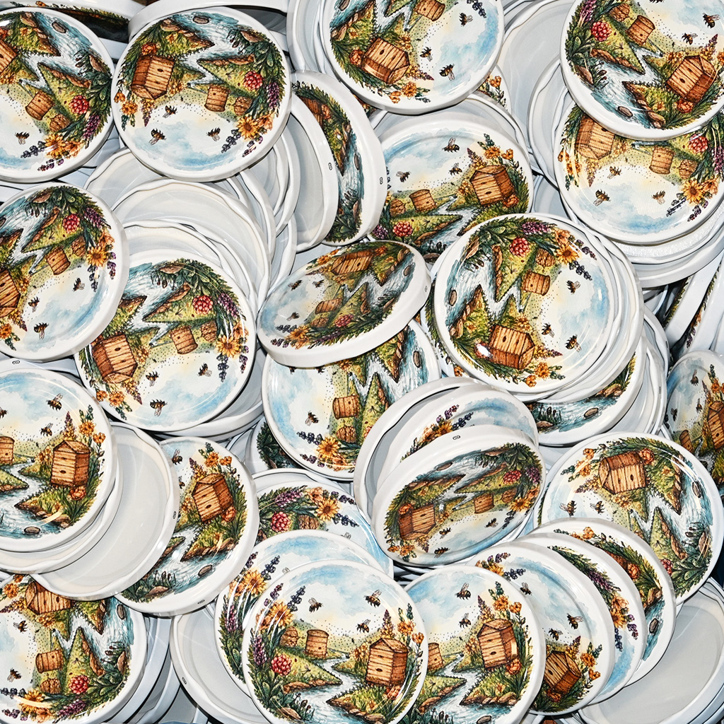 Jar lid TO 82 - Hives by the Stream 700 pcs - full box - HOJ2