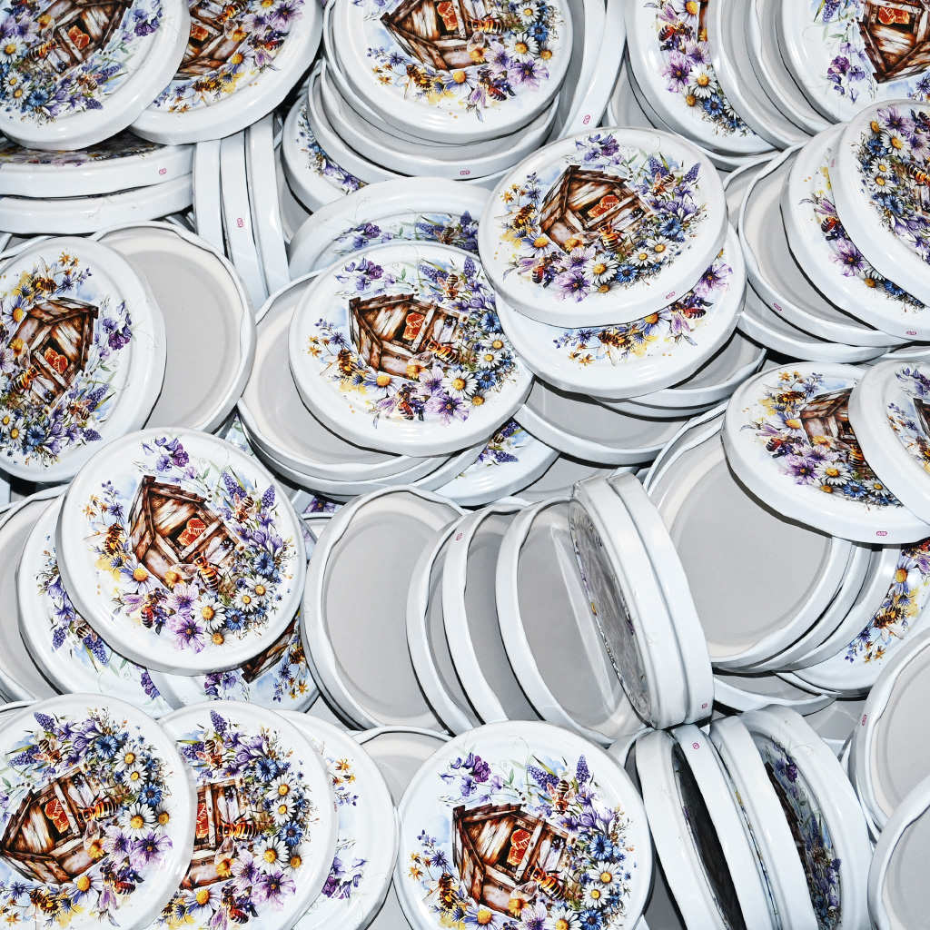 Jar Lid TO 82 - Colorful Meadow 700 pcs - full box - HO15