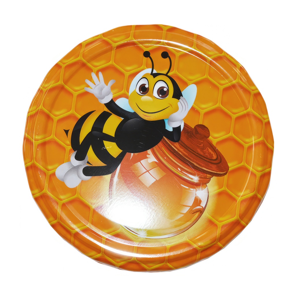 Lid - bee with a barrel 