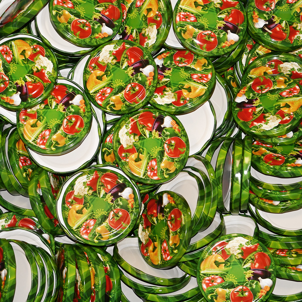 Twist-off canning lid for jar TO 82 - RTS - Vegetables 2