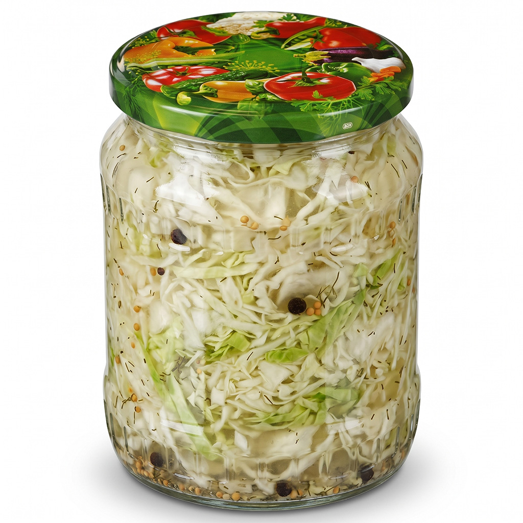 Twist-off canning lid for jar TO 82 - RTS - Vegetables 2