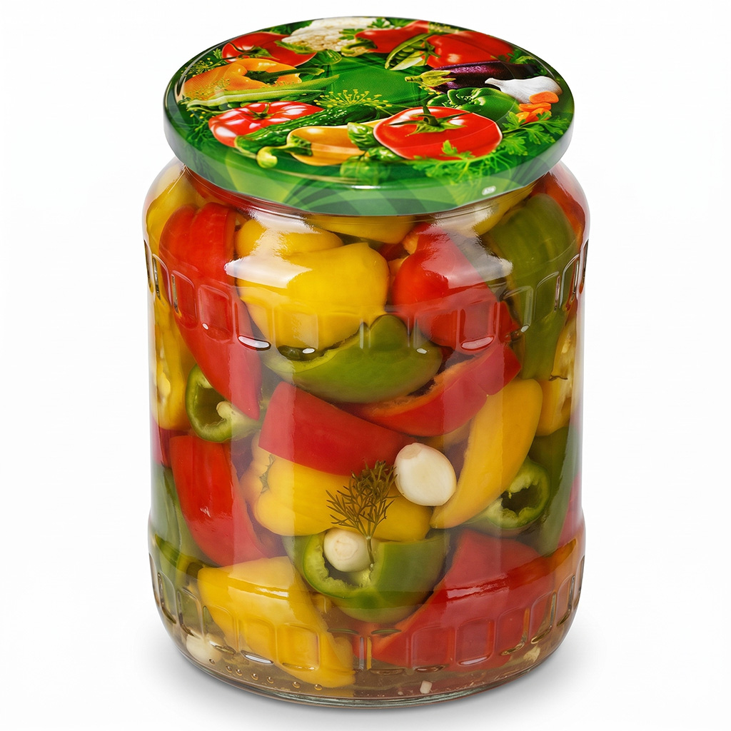 Twist-off canning lid for jar TO 82 - RTS - Vegetables 2