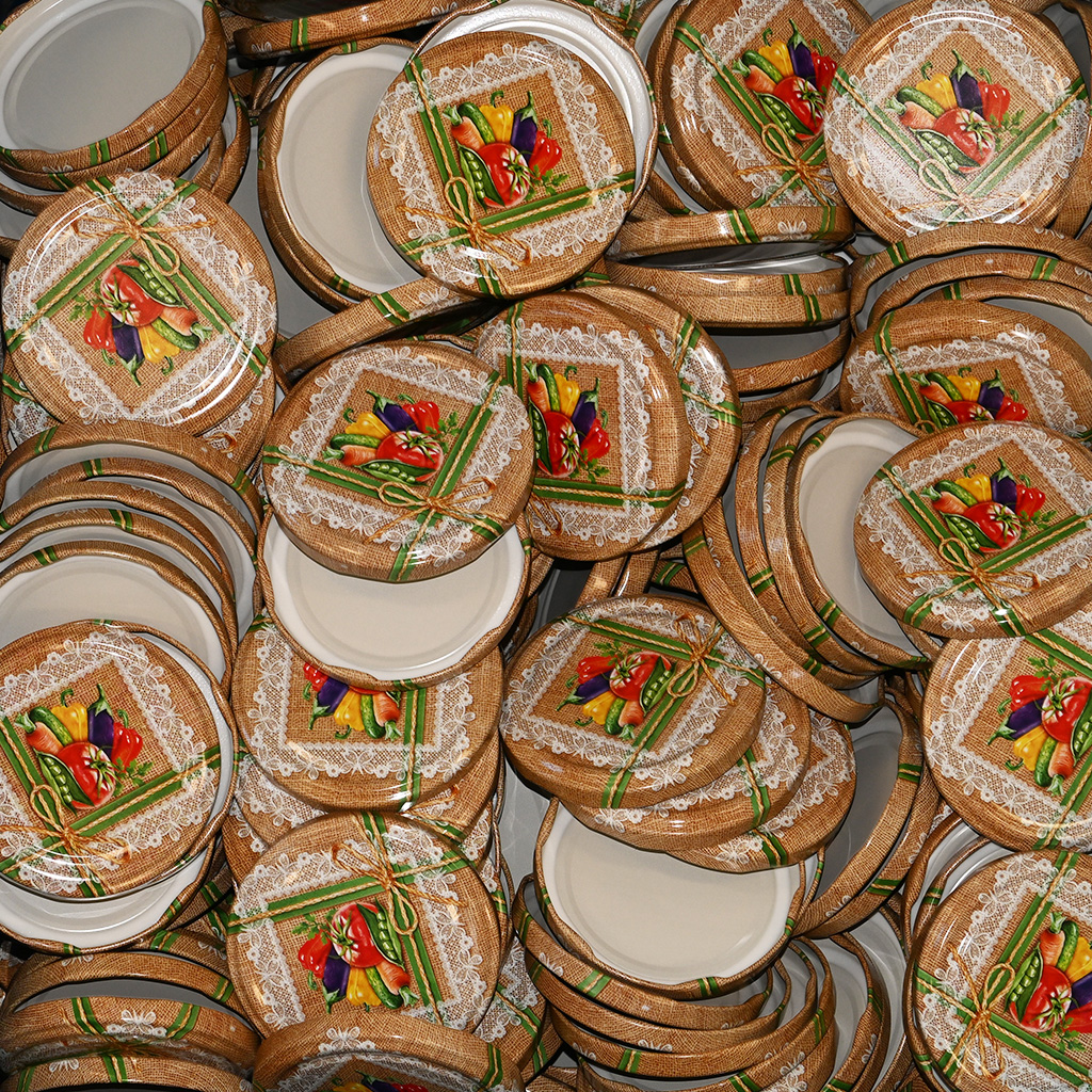 Twist-off lid for jar TO 82 - RTS - Vegetables 4