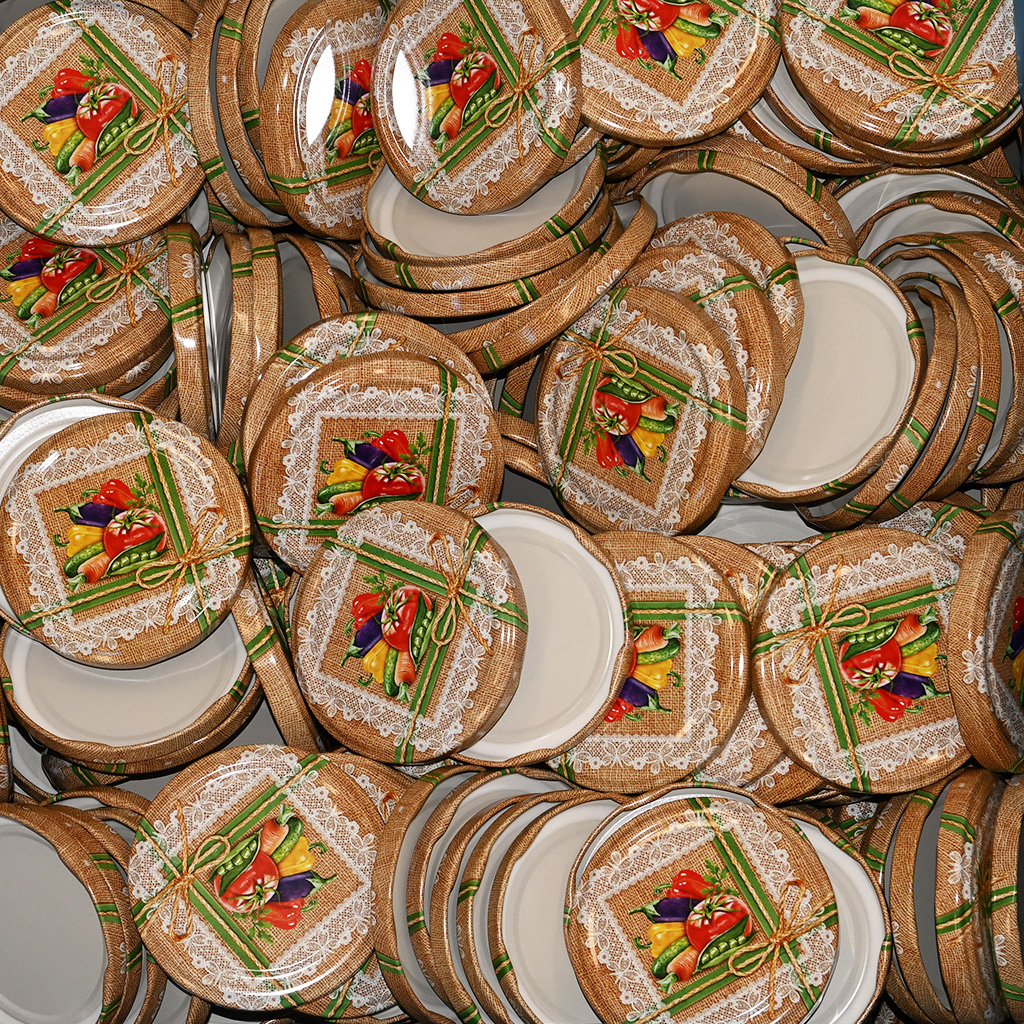 Twist-off lid for jar TO 82 - RTS - Vegetables 4
