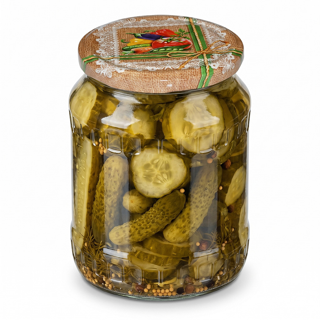 Twist-off lid for jar TO 82 - RTS - Vegetables 4