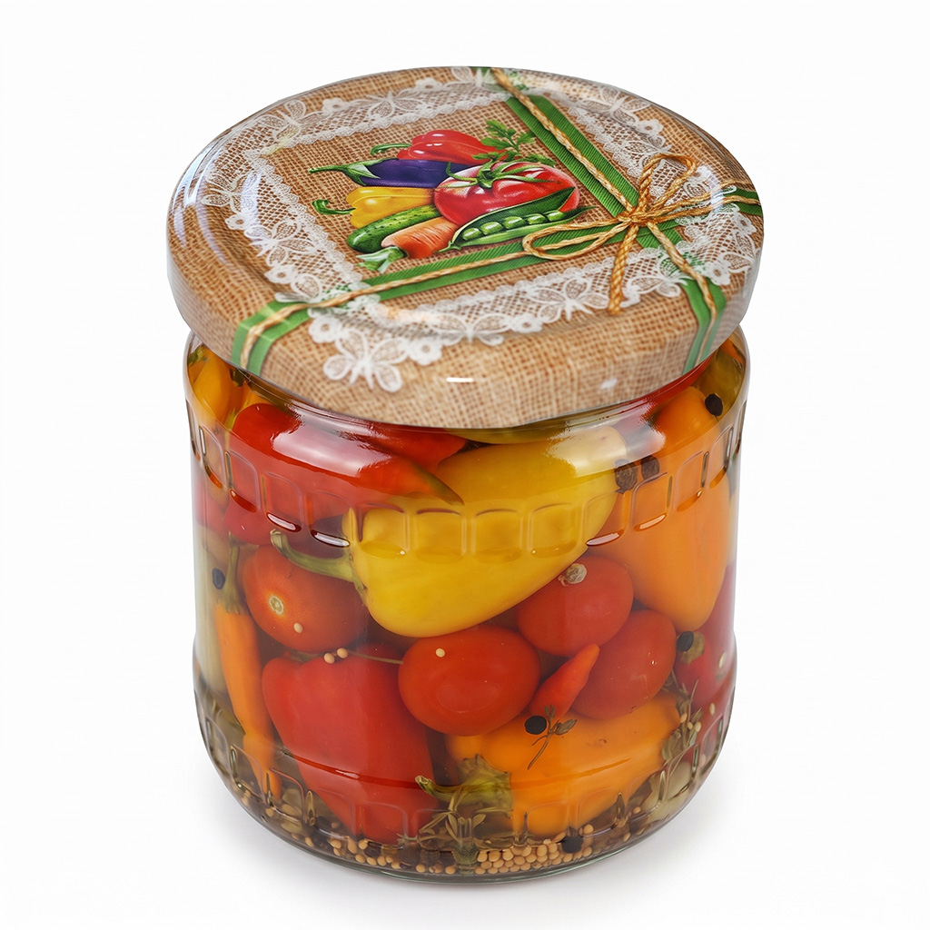 Twist-off lid for jar TO 82 - RTS - Vegetables 4