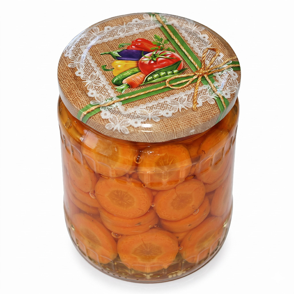 Twist-off lid for jar TO 82 - RTS - Vegetables 4